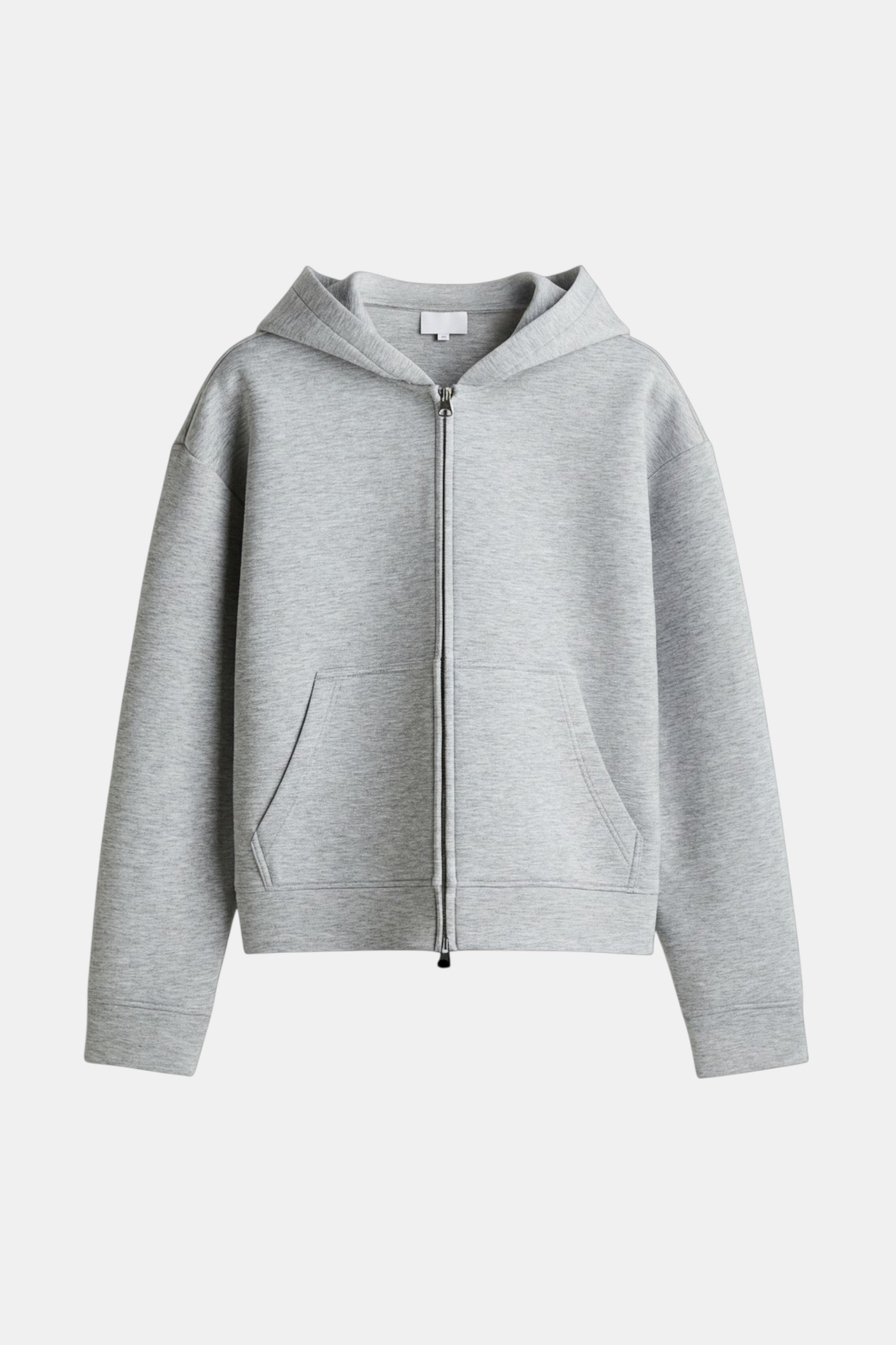 PWS Hoodie – Premium Grey Neoprene Zip-Up