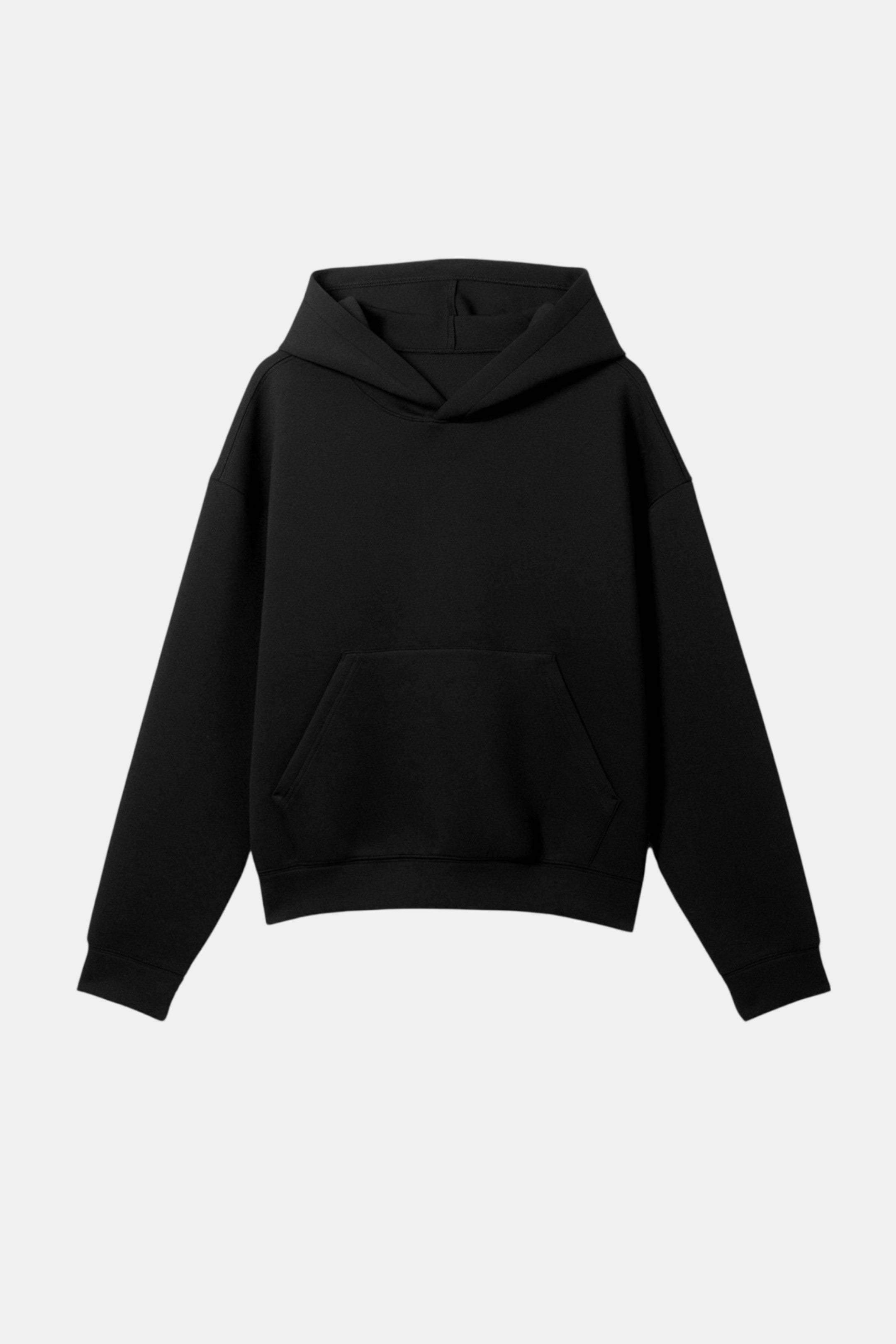 Vulture Hoodie – Premium Black Cotton Fleece