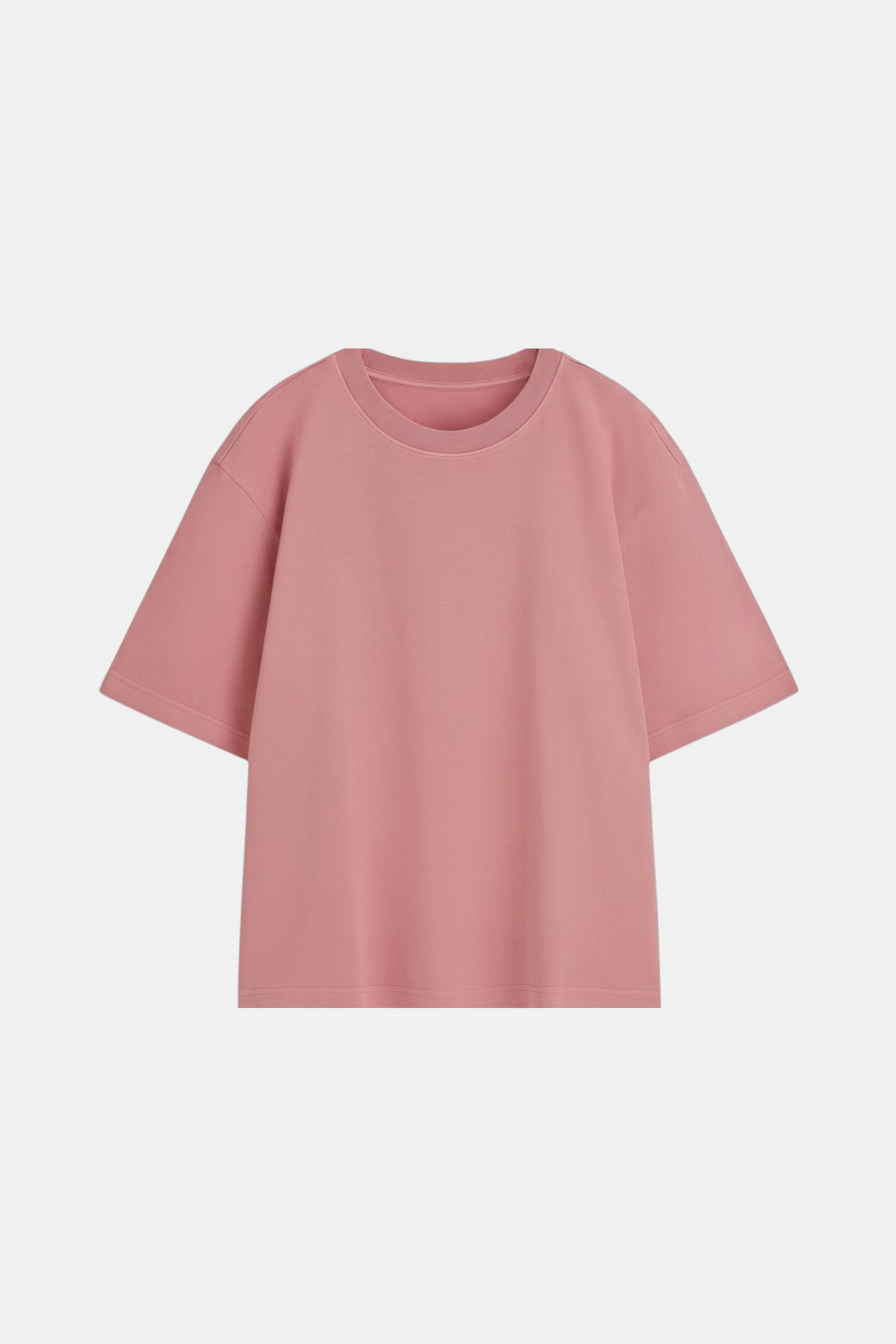 PWS T‑Shirt – Oversized Premium Pink Cotton